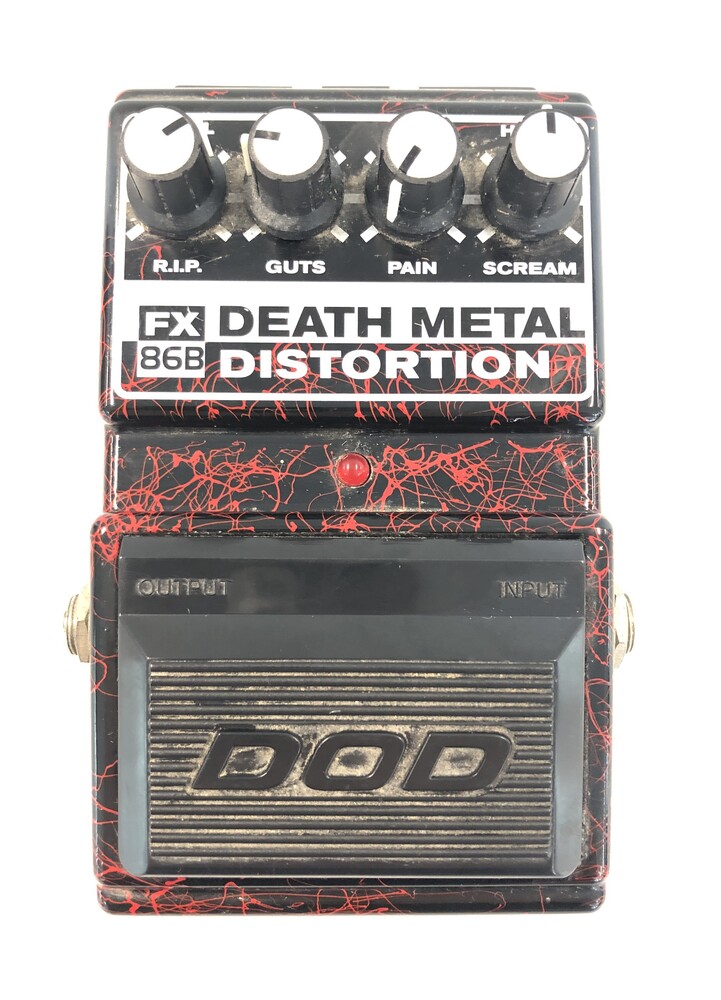 DOD Death Metal Distortion FX86B Guitar Effect Pedal | Fastcash