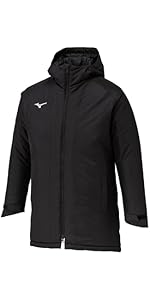Amazon | [MIZUNO(ミズノ)]トレーニングウェア 中綿ベンチコート
