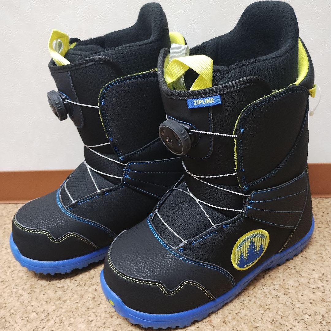 BURTON　ZIPLINE BOA 25cm Kids' Zipline BOA® Snowboard Boots - 701 Cycle and Sport