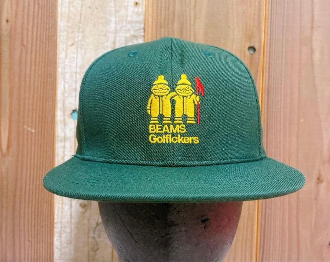 限定品　Golfickers BEAMS コラボ 限定 別注キャップ 新品未使用 NEW ERA（ニューエラ） 未使用 BEAMS ビームス 【別注】NEW ERA Golfer