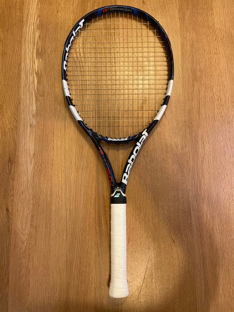 ピュアドライブ　107 2012年モデル　G1 ③ 2012 BABOLAT PURE DRIVE 107 TENNIS RACQUET (4 1/8) NEW GRIP. JAPAN